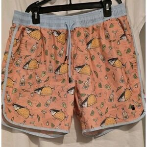 Just Bones Boardwear Mens Board‎ Shorts Surf Adjustable Waist Size XL